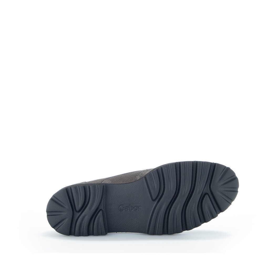 Gabor fashion Schnürschuh grau