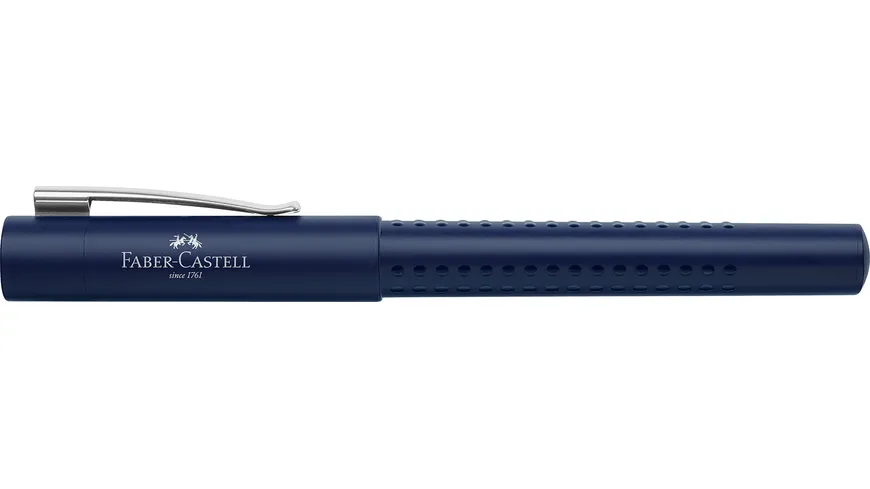 FABER-CASTELL Füller Grip 2011 M klassik blau
