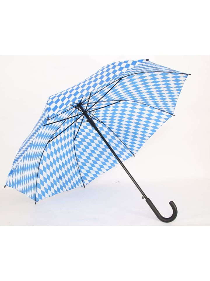 COFI 1453 Stockschirm für Bayernfans ?100 cm Regenschirm in Blau-Weiß in Blau-Weiß günstig kaufen 100 cm
