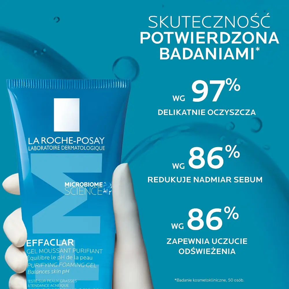 La Roche-Posay Effaclar τζελ καθαρισμού προσώπου χωρίς σαπούνι