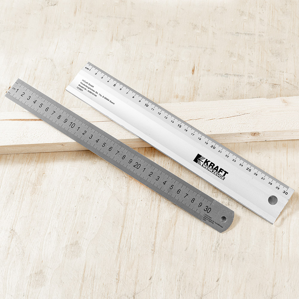 Kraft Werkzeuge Lineal-Set - 2tlg.