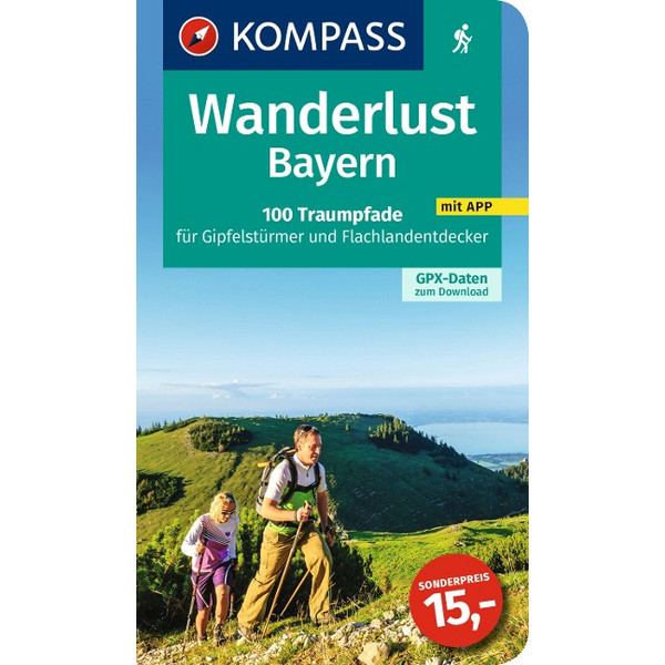 KOMPASS WANDERLUST BAYERN - Wanderführer