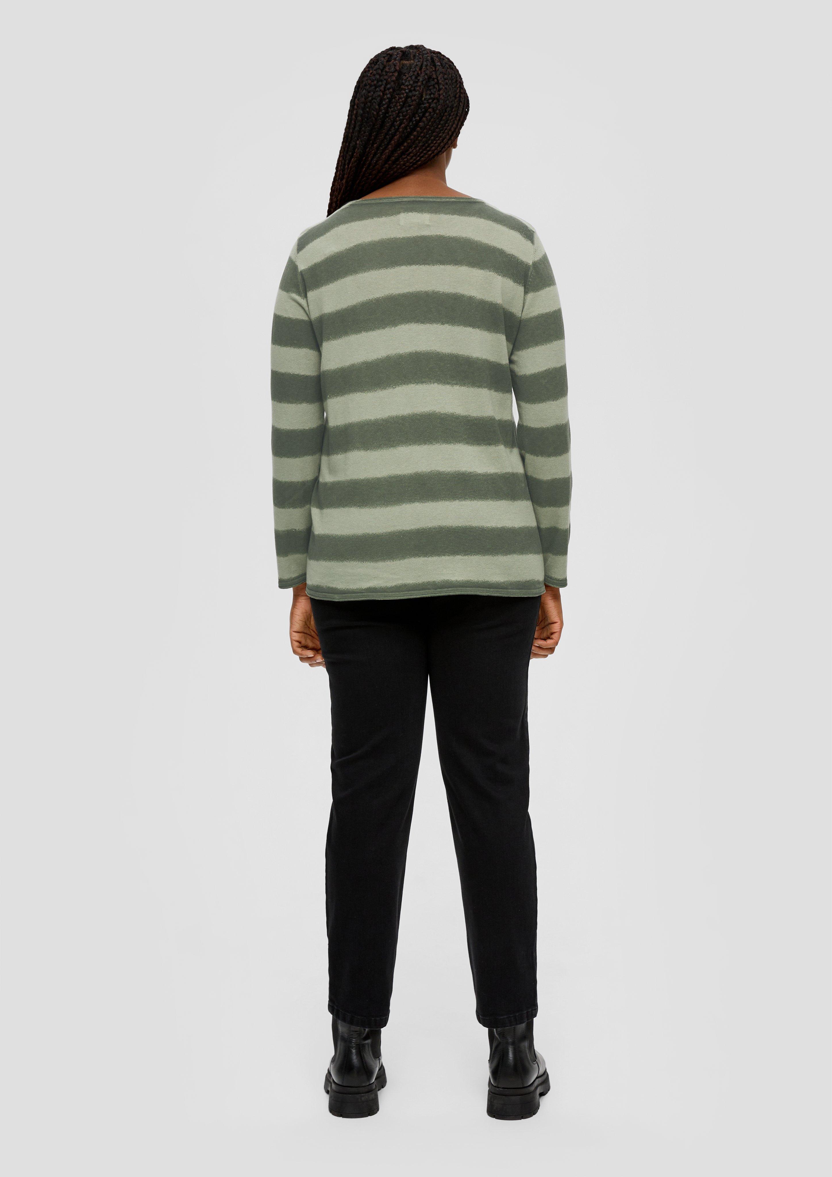 Strickpullover mit Streifenmuster  2136635-78X0