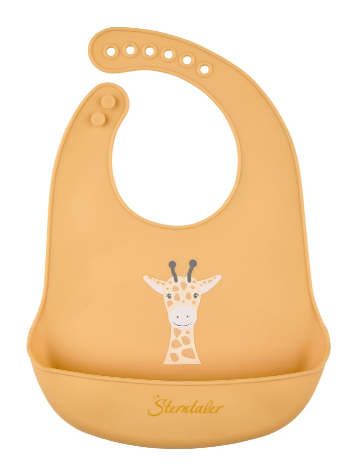 Sterntaler Silikon Lätzchen GIRAFFE Kaya in ocker günstig kaufen onesize