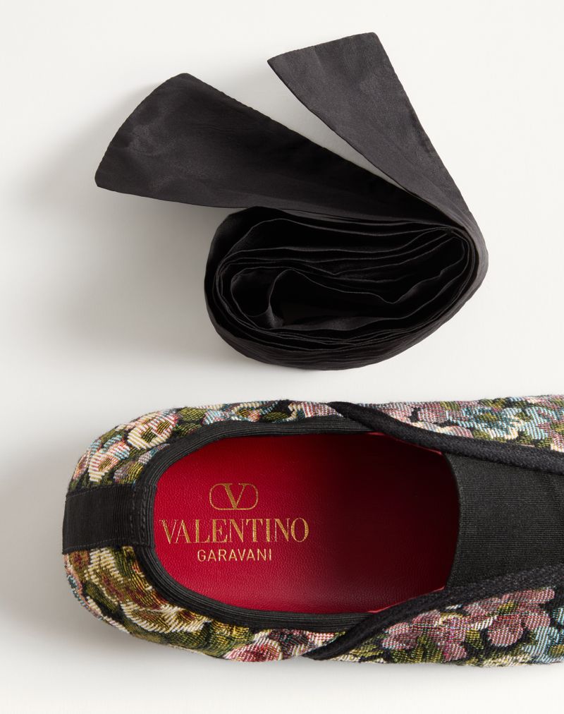 Rythmika Ballerina In Après L'Hiver Jacquard Stof