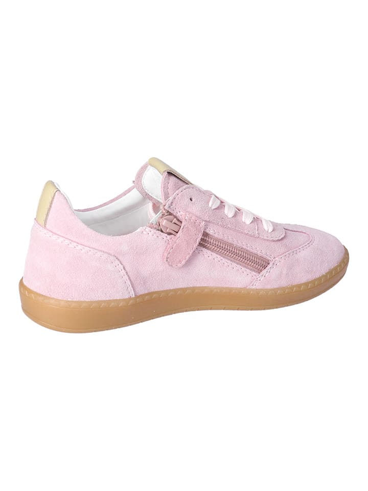 Ricosta Leder-Sneakers in Rosa günstig kaufen
