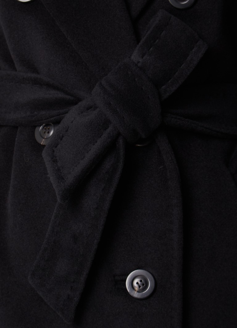 MaxMara Madame -takki kashmirsekoitteesta, jossa rusettivyö