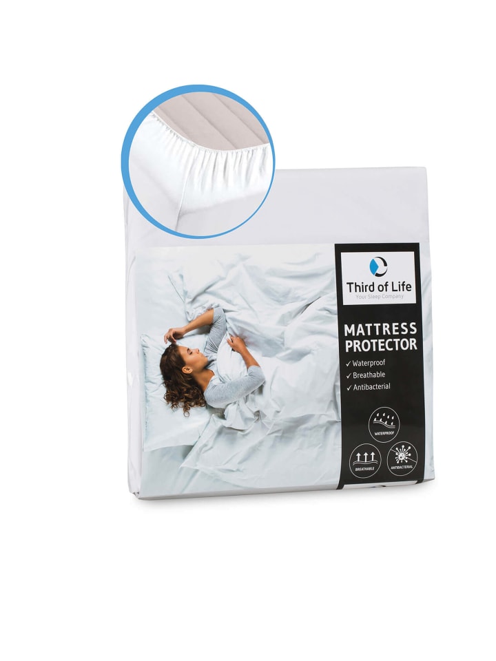 Third of Life Matratzenschoner mit Seitenwänden, 100% wasserdicht und schützt vor Haustaub günstig kaufen