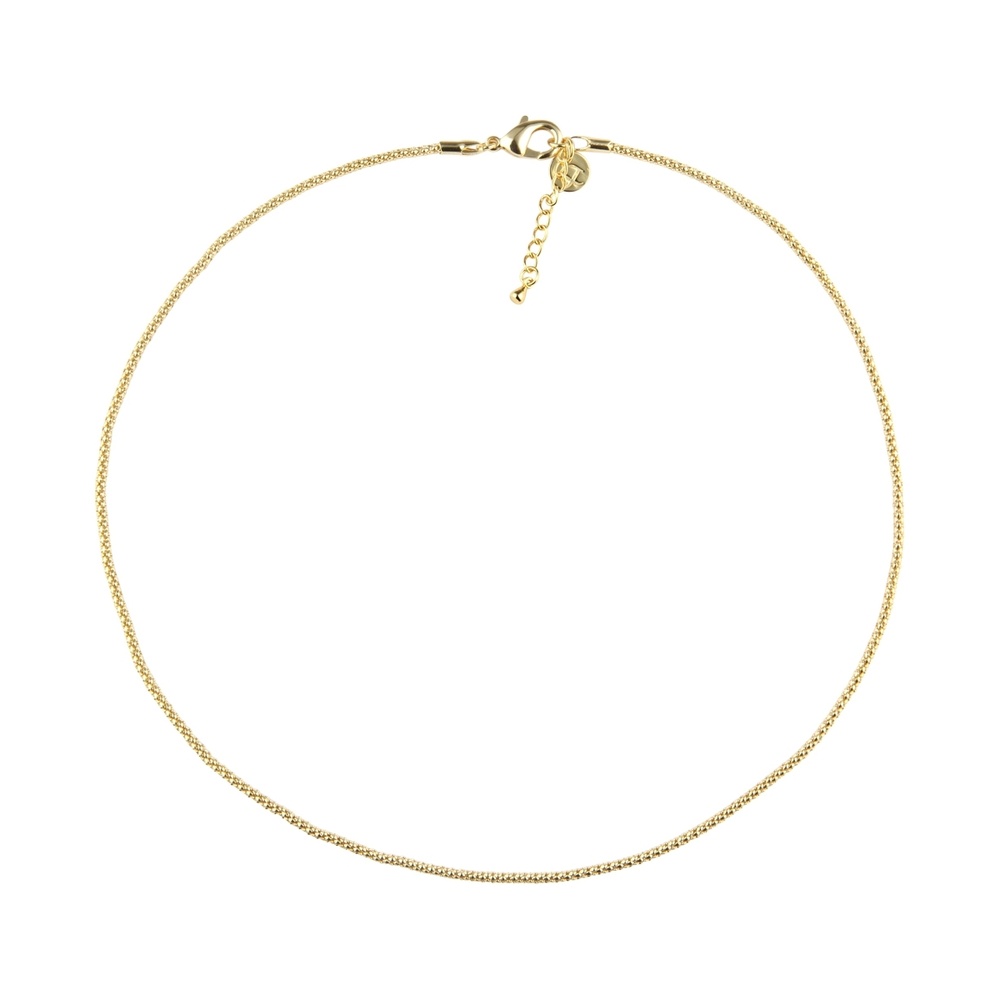 Pippa&Jean Collier tendance Laiton en Or jaune collier