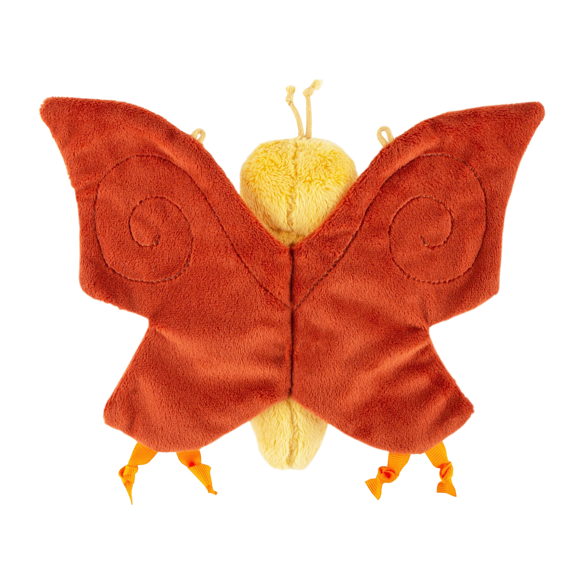 Baby Knister Schmetterling, gelb