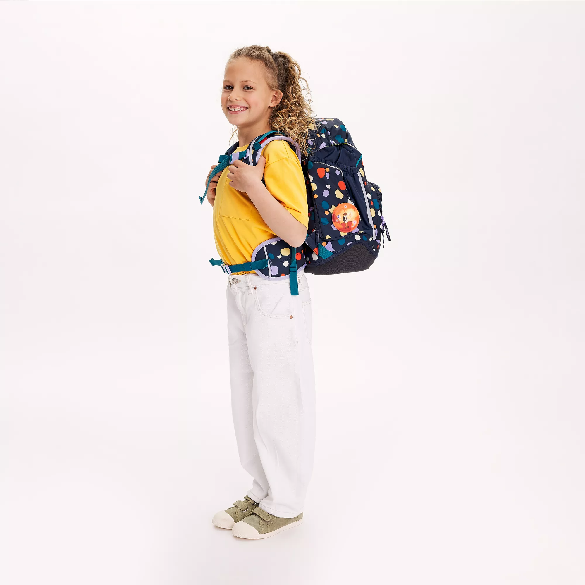 ergobag Schulrucksack-Set Bärnsteinhöhle