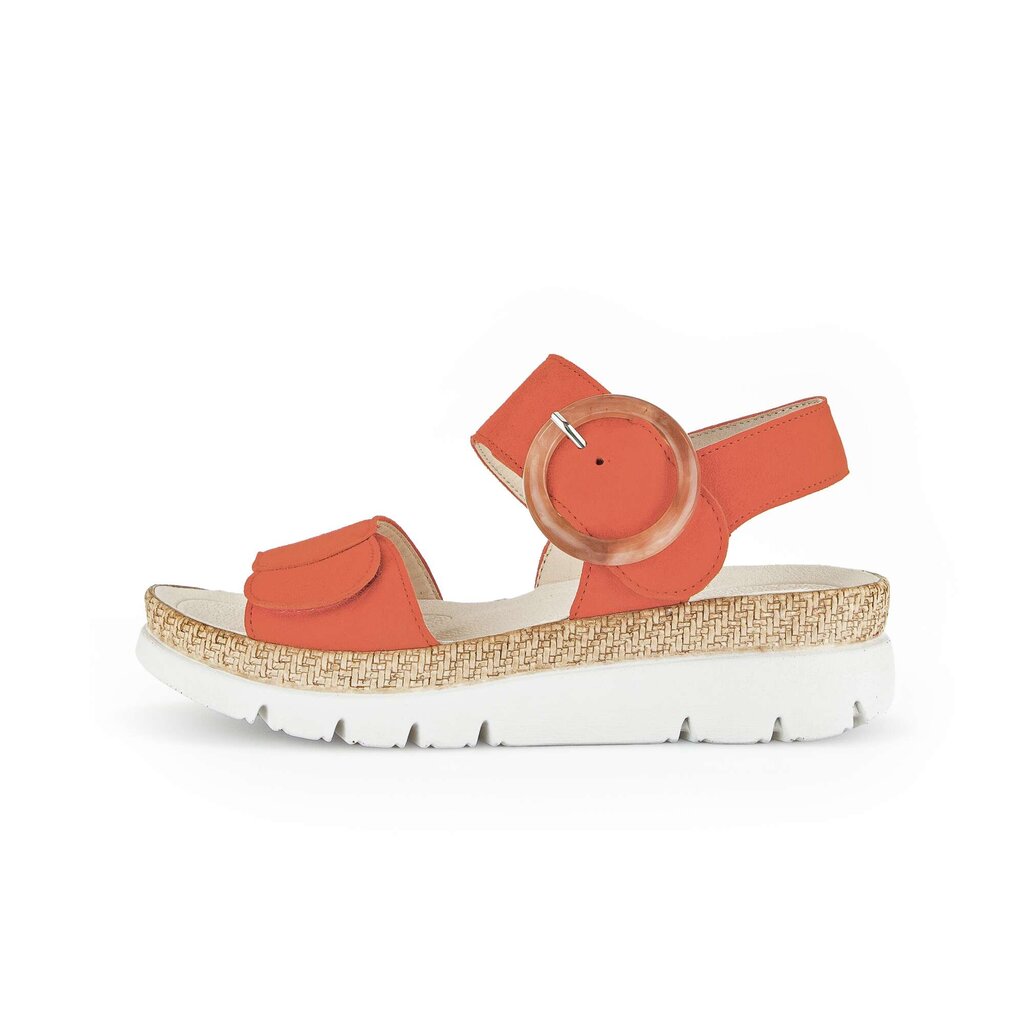 Gabor fashion Plateau Sandale orange