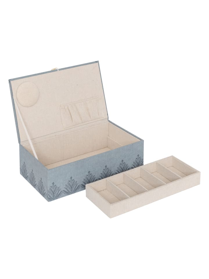 Atmosphera Créateur d'intérieur Nähkästchen in blau günstig kaufen onesize