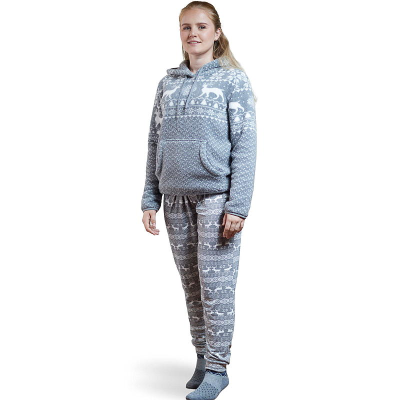 Time 2 Change Hettegenser str S/M-L/XL grå vinter
