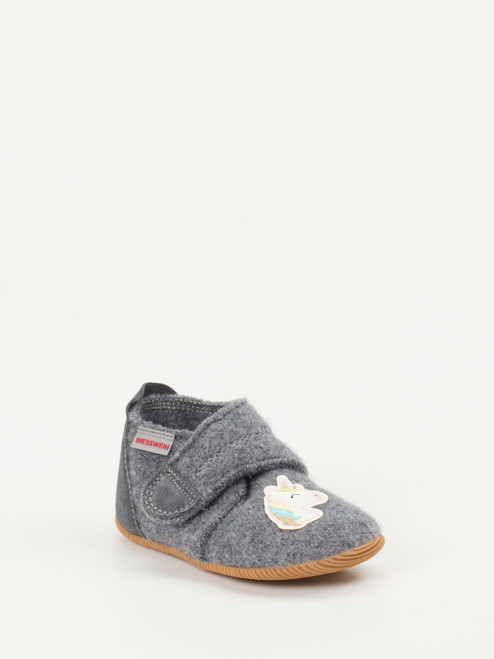 Hausschuh Klett hoch Wa-Fu-76724590002 Giesswein
