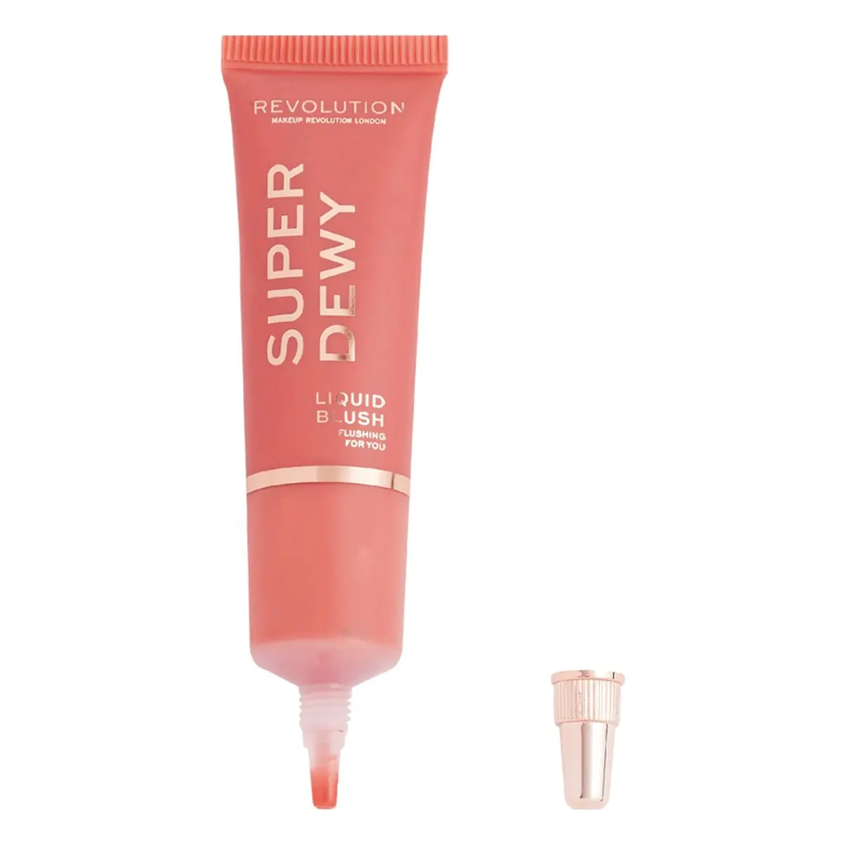 MAKEUP REVOLUTION „Superdewy“ skystas skaistalas „Puishing For You“ 15 ml