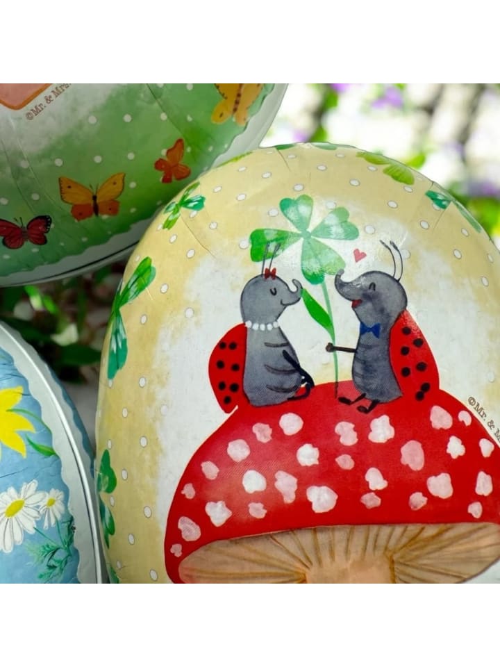 Mr. & Mrs. Panda Befüllbares Osterei Pilz mit Marienkäfer mit Sp... in Weiß günstig kaufen onesize