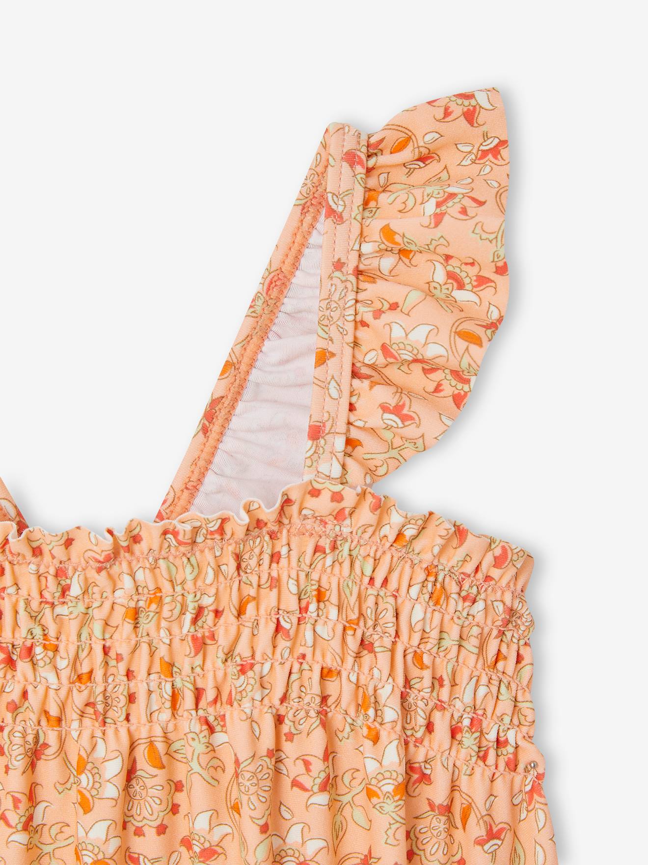 Vertbaudet Mädchen Baby Badeanzug Oeko-Tex - aprikose