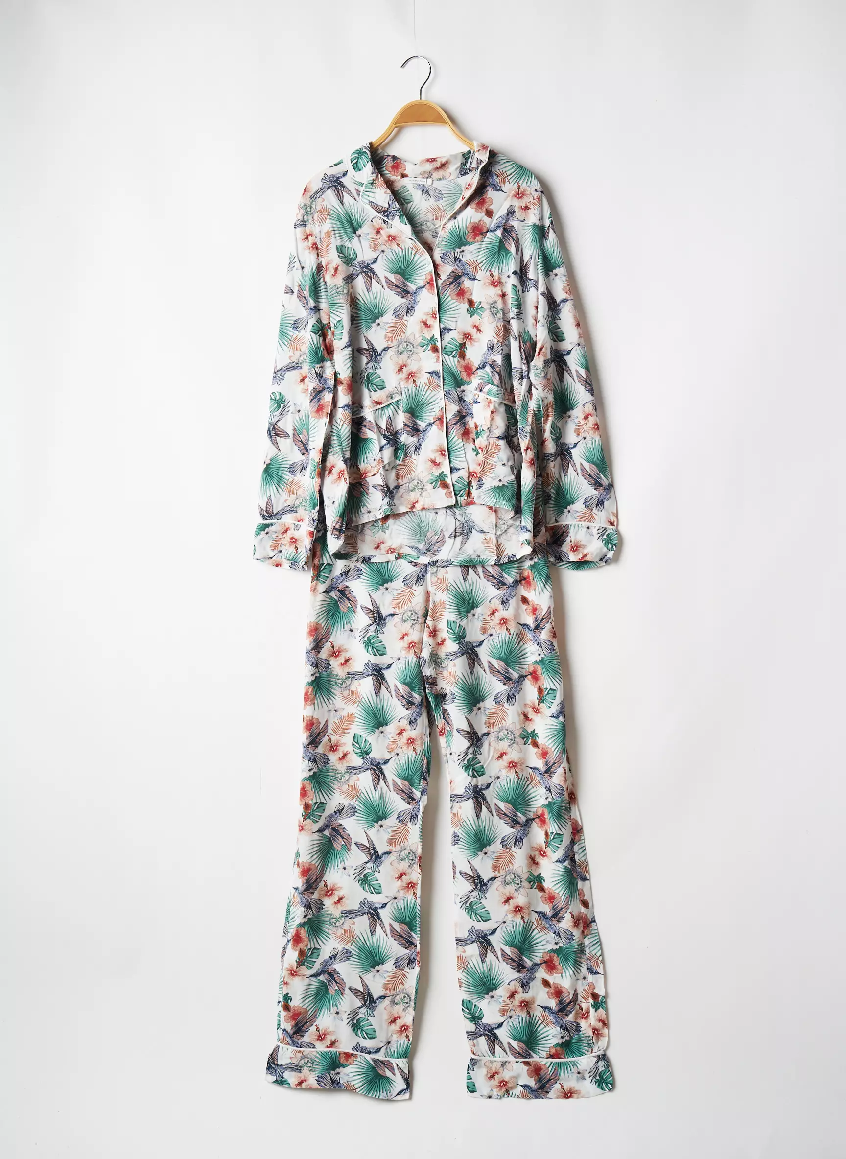 Monoprix Pyjamas 1 Femme couleur beige