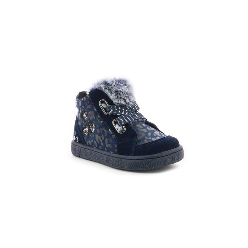 Sneakers hautes cuir suede Bloye