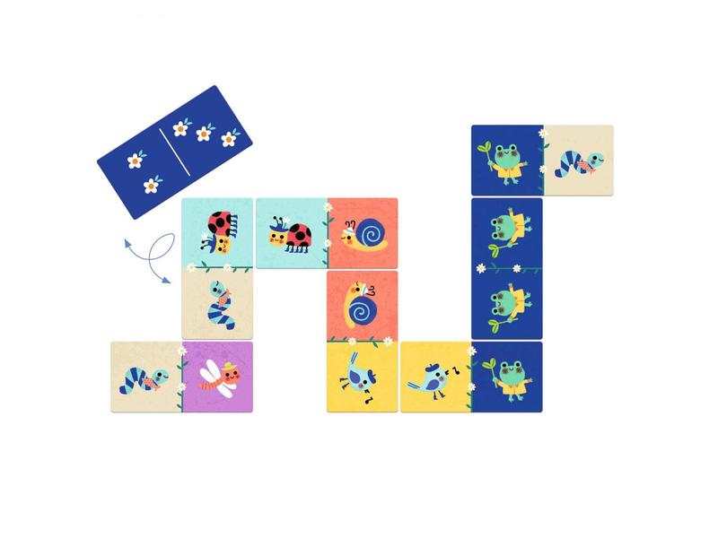 Dominos Petites bêtes, Djeco