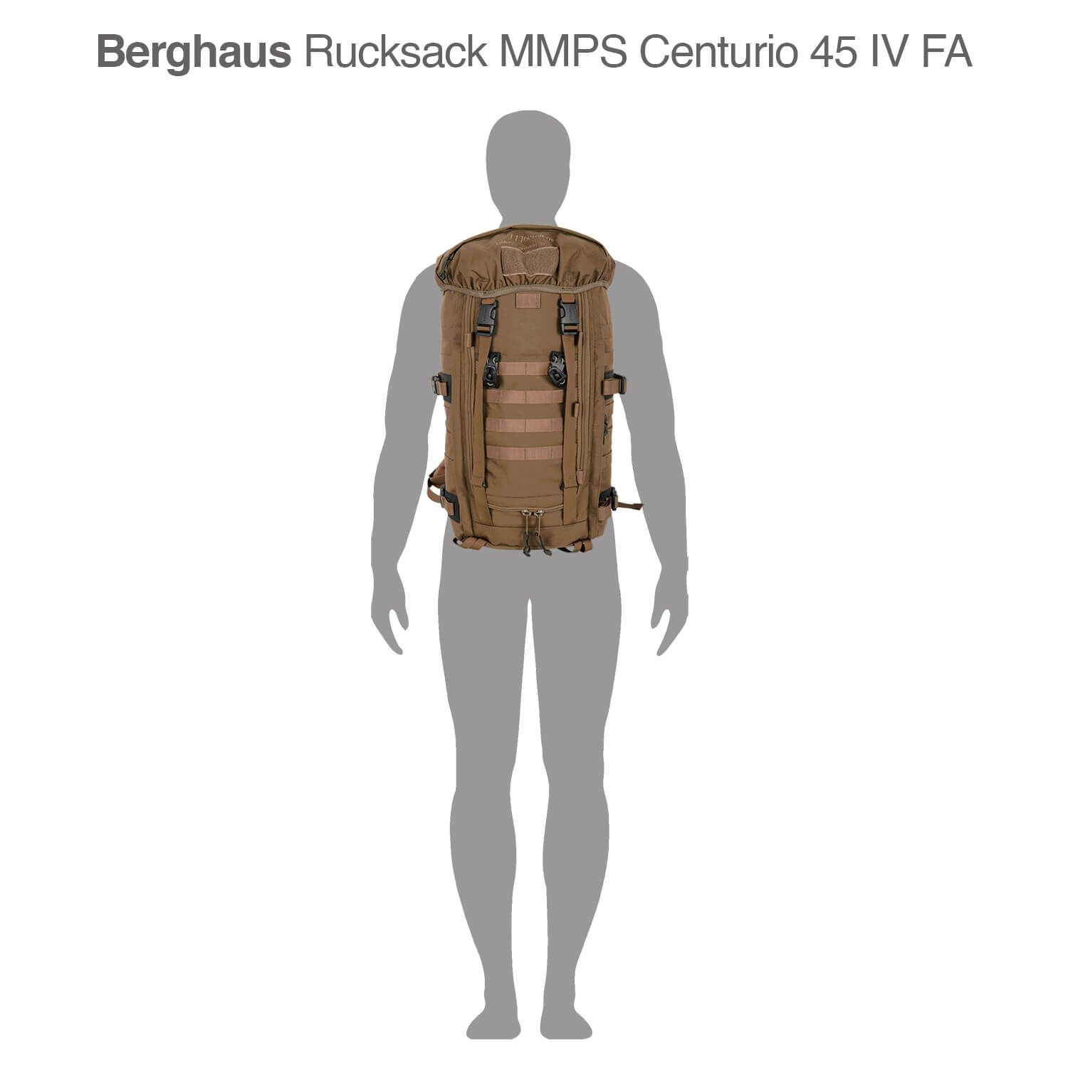 Rucksack MMPS Centurio 45 IV FA
