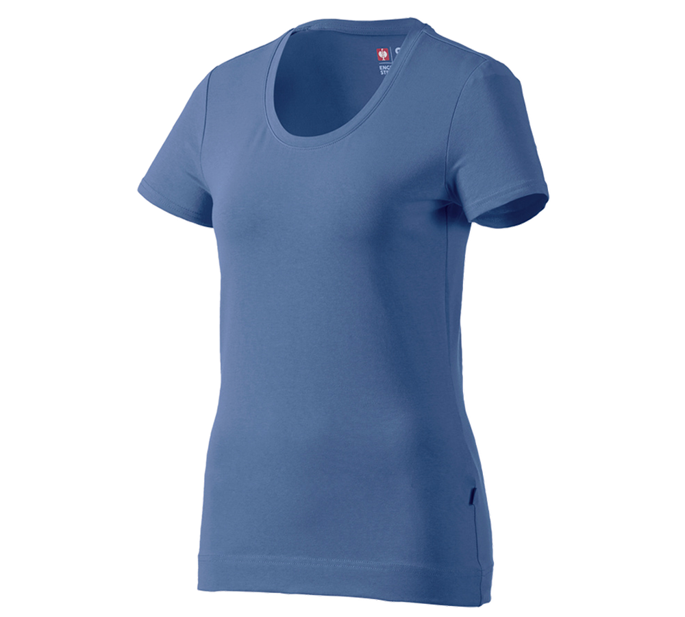 e.s. T-Shirt cotton stretch, Damen