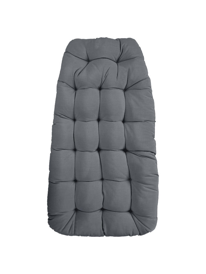 Beliani Hängesessel AVEGNO in Grau - (W) 98 x (H) 195 x (L) 136 cm günstig kaufen onesize