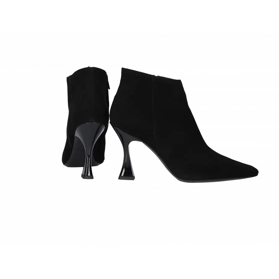 EN AVANT - Stiefeletten 14605 Veloursleder - schwarz