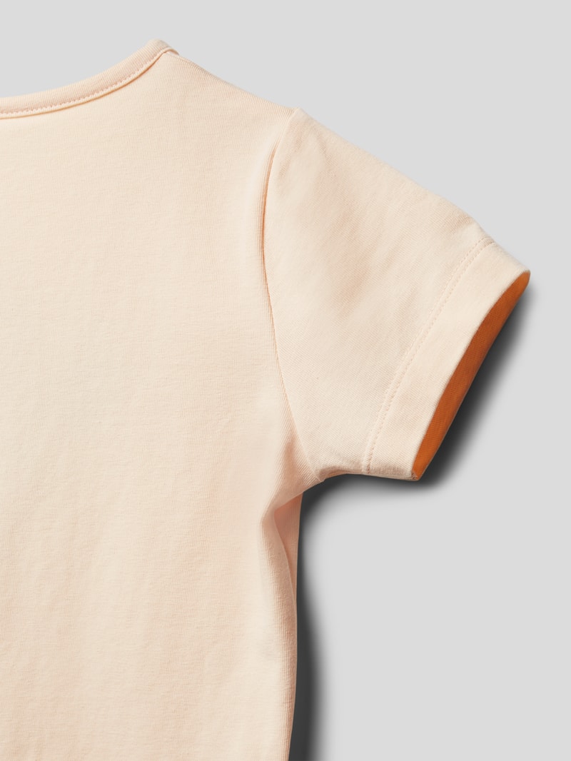 T-Shirt mit Motiv-Print Modell 'FAITHE' in hellrosa