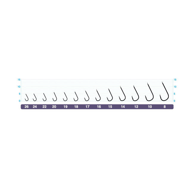 Owner-style pre-tied trout hooks for maggots (x10)