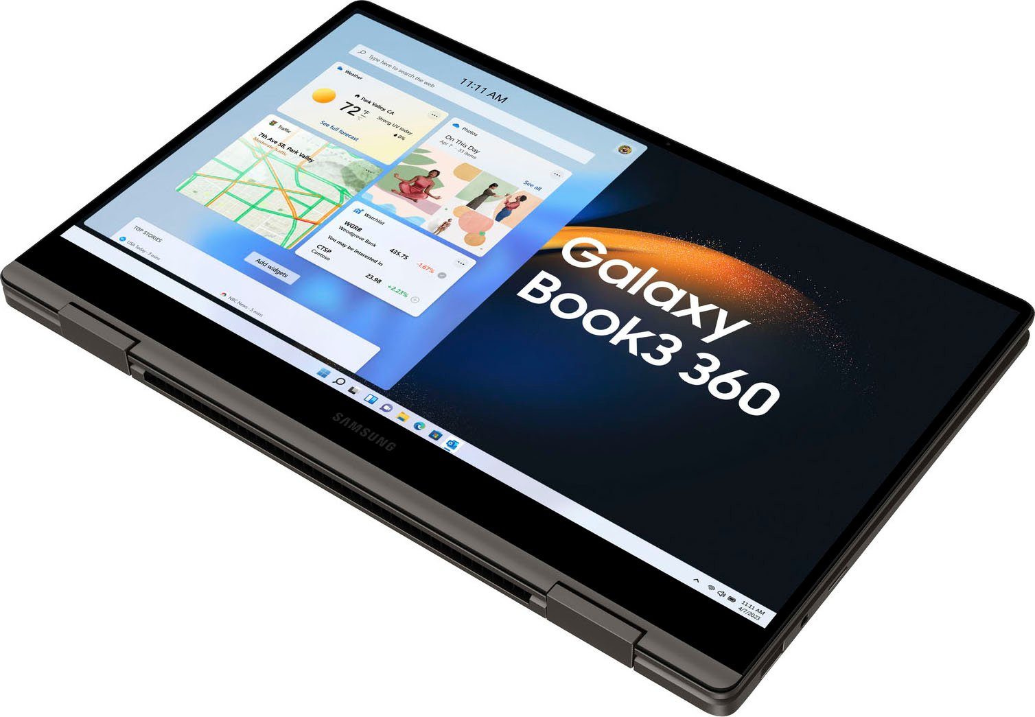 Samsung Galaxy Book3 360 Notebook (33,78 cm/13,3 Zoll, Intel Core i7 1360P, Iris Xe Graphics, 1000 GB SSD)