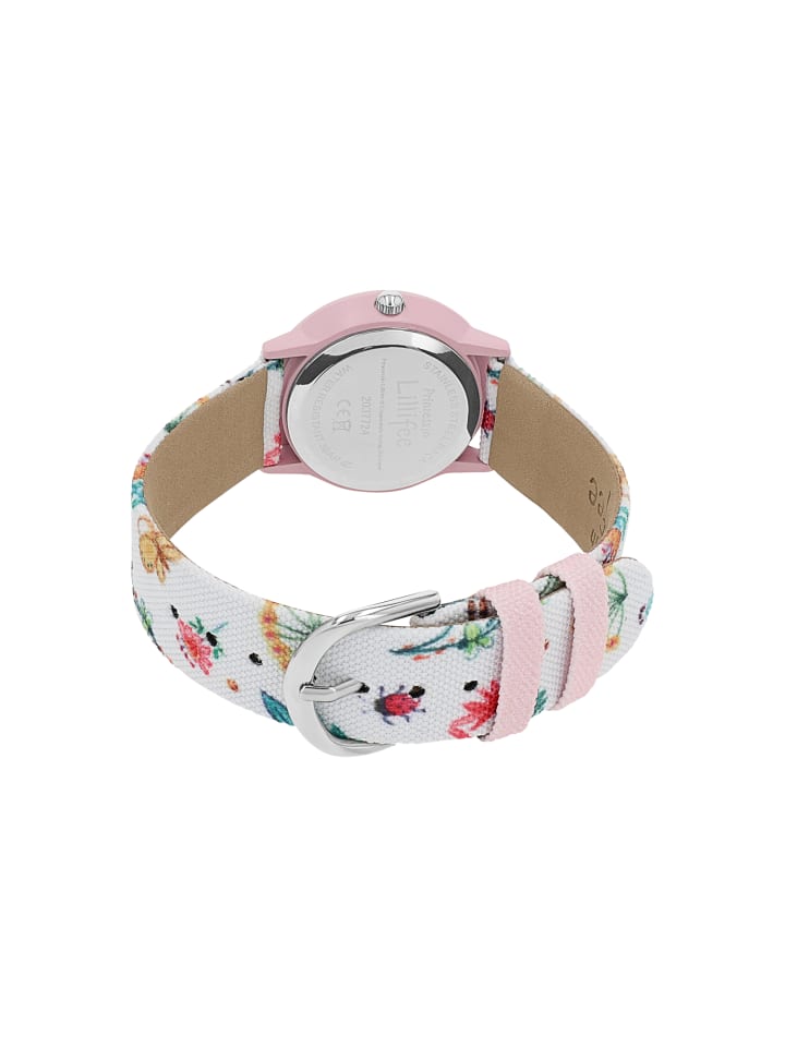 Prinzessin Lillifee Quarzuhr Textil, Alloy in Weiß günstig kaufen