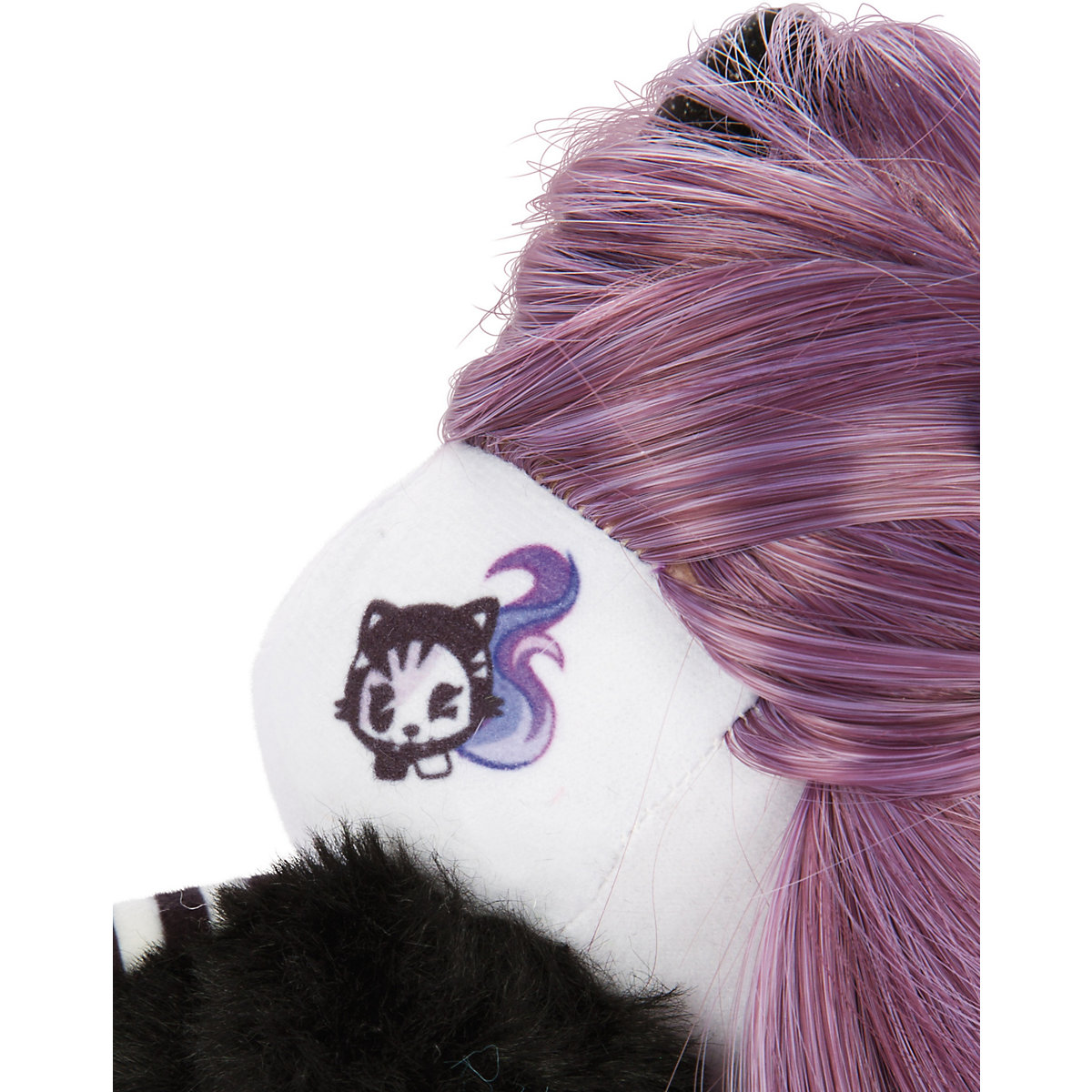 Pixidoos Plüsch-Puppe Sunli lila 20 cm mit 3-teiligen Zubehör in Geschenkverpackung (47505)
