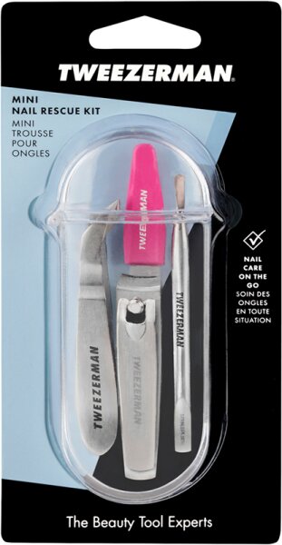 Tweezerman Mini-Manicure-Notfall-Set, geblistet Maniküre-Set