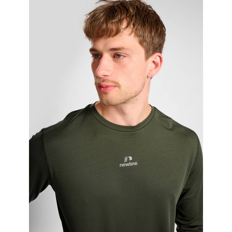 Newline nwlBEAT POLY LS TEE T-Shirt Herren