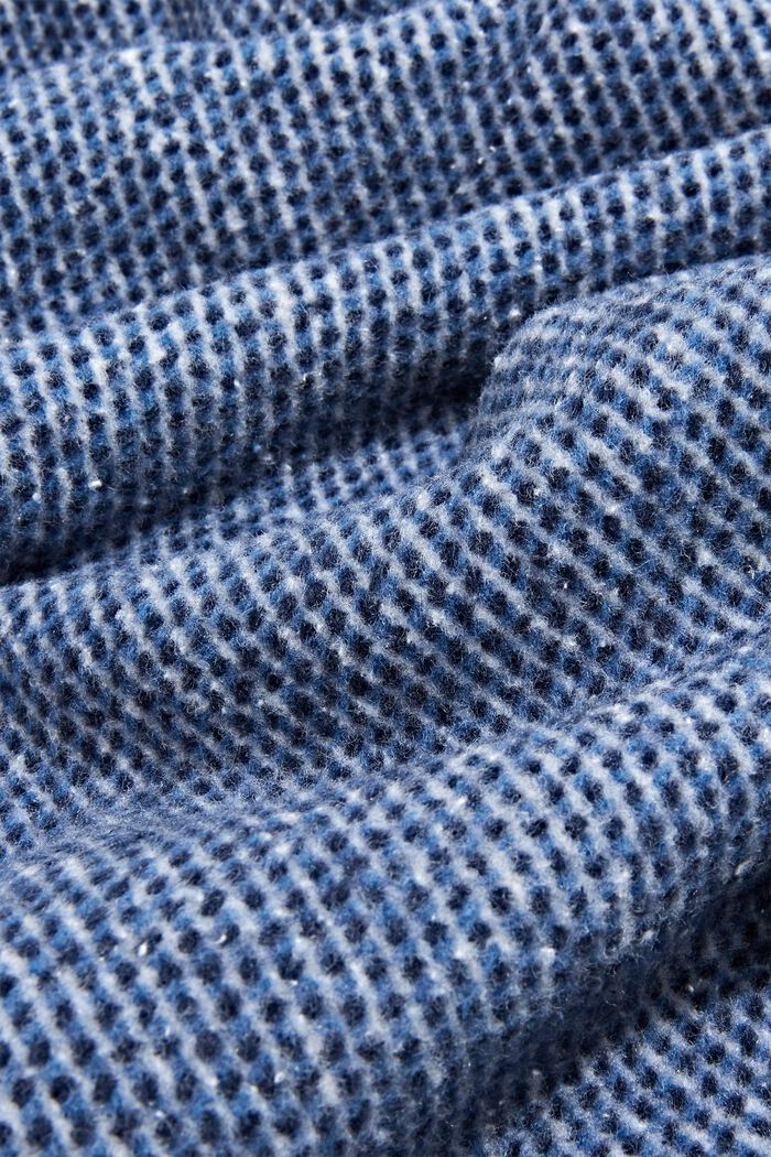 Weiches Plaid aus Baumwoll-Mix