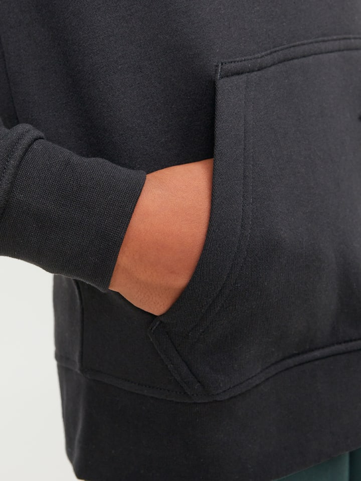JACK & JONES Junior Hoodie in Schwarz günstig kaufen