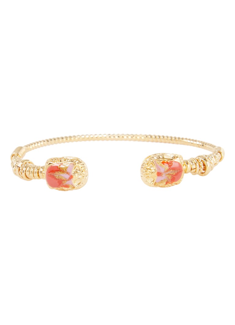 Gas Bijoux Duality bangle gold-plated