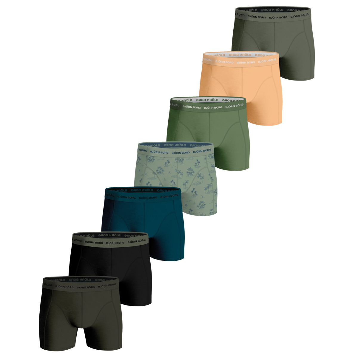 Björn Borg Cotton Stretch Boxer Boxershorts multicolor