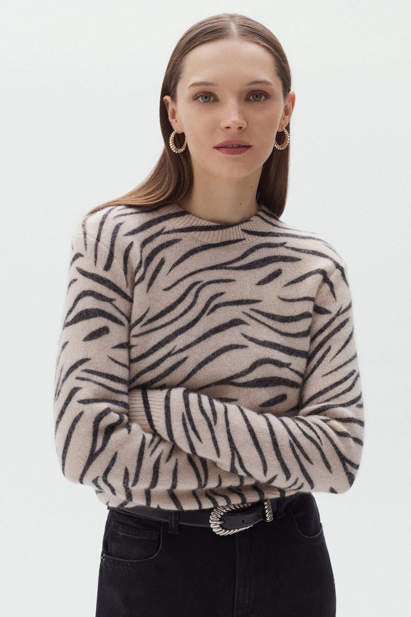 pull khumba beige femme
