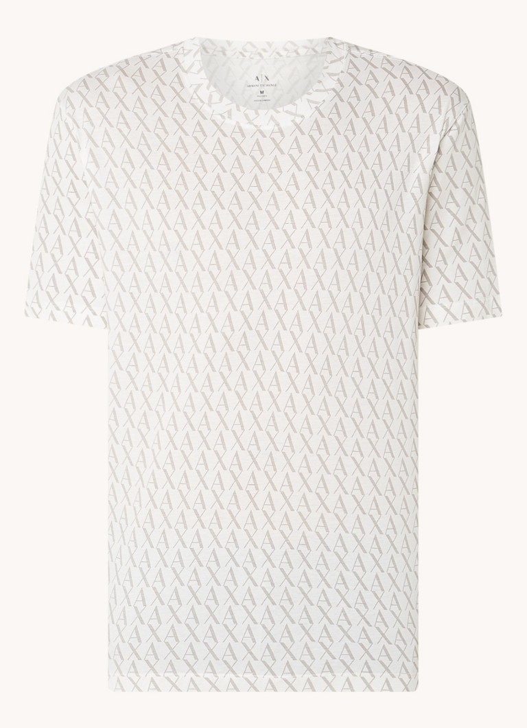 Tricou Armani Exchange cu logo imprimat