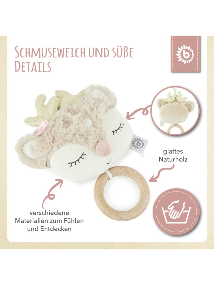 Bieco Spielwaren Musikspieluhr Reh - ab Geburt in Beige günstig kaufen onesize