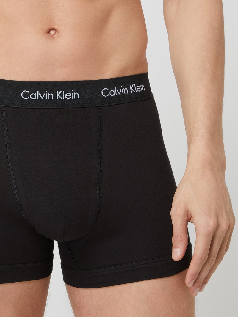 Trunks mit Stretch-Anteil im 5er-Pack in schwarz