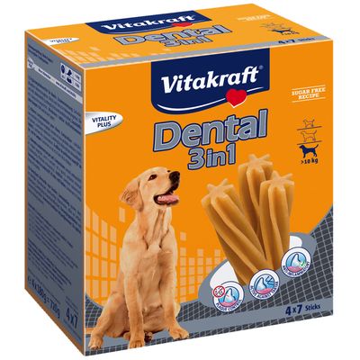 Vitakraft Dental 3in1 medium Multipack