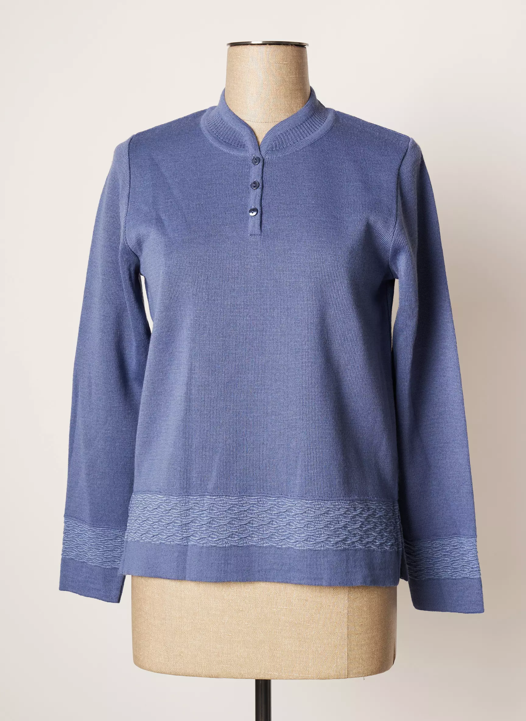 Eleane Pulls Femme couleur bleu