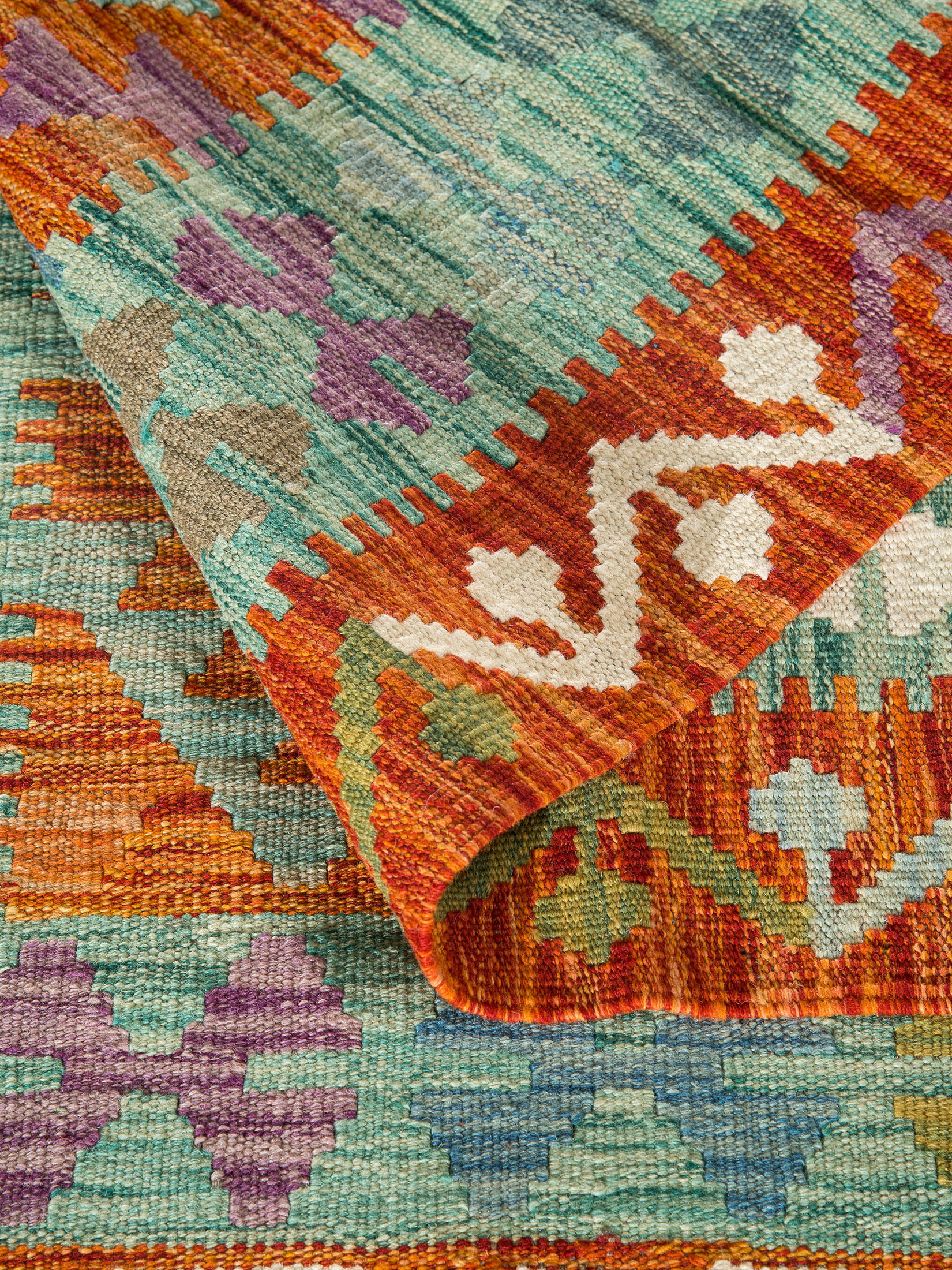 Afghan Kelim ca. 100 x 142 cm, Unikat / Einzelstück