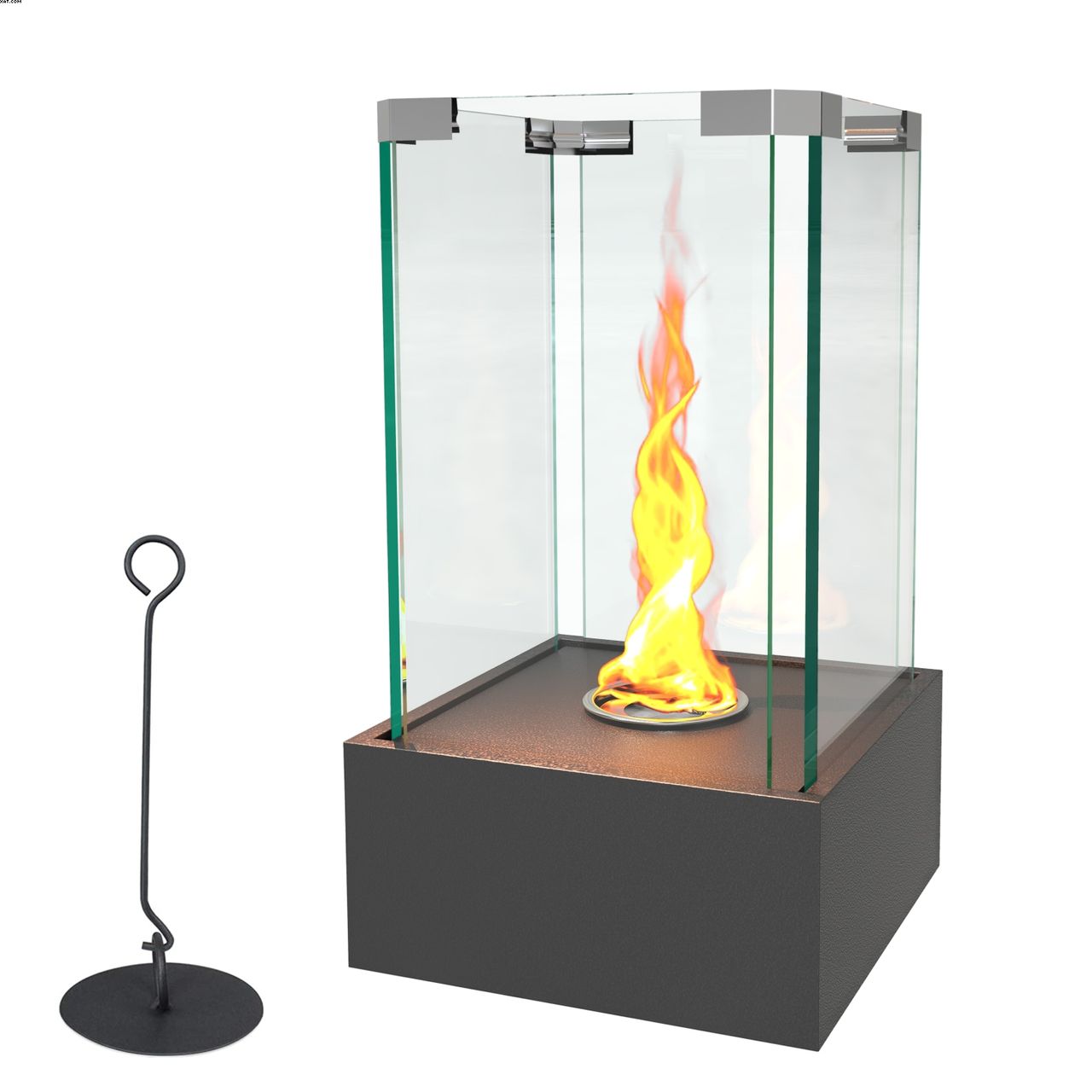 TOP MULTI Tischkamin Dekokamin Wave Flame