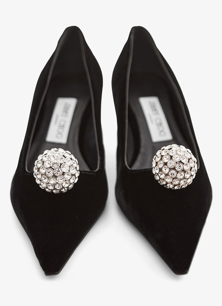 Jimmy Choo Orb 50 velvet pump