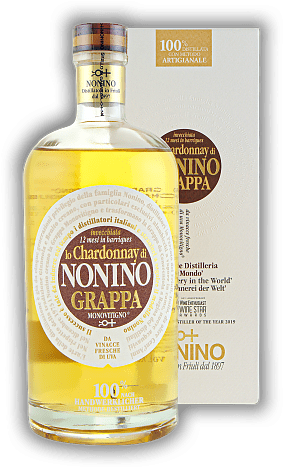 Nonino Grappa lo Chardonnay Barrique Nonino Grappa lo Chardonnay Barrique  0,7	 Liter - Vol 41%